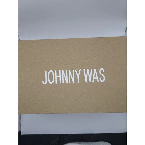 JOHNNY WAS Maisie White Leather Tropical Tiger Embroidered Sneakers ~ Womens 7.5 - Picture 12 of 13